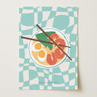 Ramen Noodle Bowl Wall Art Print-Skudaboo