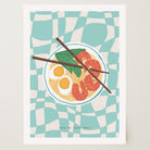 Ramen Noodle Bowl Wall Art Print-Skudaboo