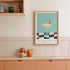 Champagne Cocktail Wall Art Print-Skudaboo