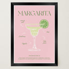 Margarita Cocktail Wall Art Print-Skudaboo