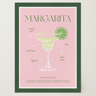 Margarita Cocktail Wall Art Print-Skudaboo