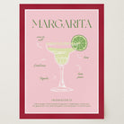 Margarita Cocktail Wall Art Print-Skudaboo