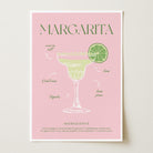 Margarita Cocktail Wall Art Print-Skudaboo