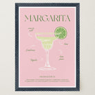 Margarita Cocktail Wall Art Print-Skudaboo
