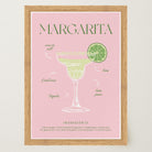 Margarita Cocktail Wall Art Print-Skudaboo