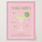Margarita Cocktail Wall Art Print-Skudaboo