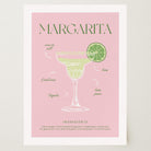 Margarita Cocktail Wall Art Print-Skudaboo