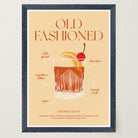 Old Fashioned Cocktail Wall Art Print-Skudaboo