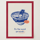 In the Mood for Noods Ramen Noodles Kitchen Art Print-Skudaboo