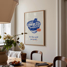 In the Mood for Noods Ramen Noodles Kitchen Art Print-Skudaboo