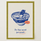 In the Mood for Noods Ramen Noodles Kitchen Art Print-Skudaboo