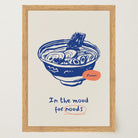 In the Mood for Noods Ramen Noodles Kitchen Art Print-Skudaboo