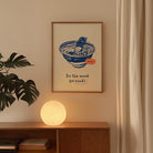 In the Mood for Noods Ramen Noodles Kitchen Art Print-Skudaboo