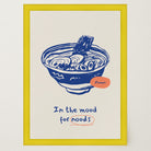 In the Mood for Noods Ramen Noodles Kitchen Art Print-Skudaboo