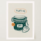 That's My Jam Art Print-Skudaboo