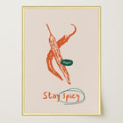Stay Spicy Chilli Art Print-Skudaboo