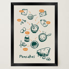 Pancake Kitchen Wall Art Print-Skudaboo