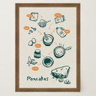 Pancake Kitchen Wall Art Print-Skudaboo