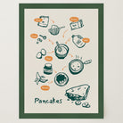 Pancake Kitchen Wall Art Print-Skudaboo