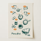 Pancake Kitchen Wall Art Print-Skudaboo