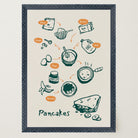 Pancake Kitchen Wall Art Print-Skudaboo