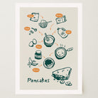 Pancake Kitchen Wall Art Print-Skudaboo
