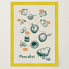 Pancake Kitchen Wall Art Print-Skudaboo