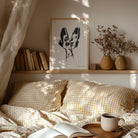 Black and White Shoes Wall Art Print-Skudaboo
