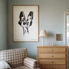 Black and White Shoes Wall Art Print-Skudaboo