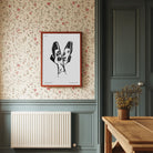 Black and White Shoes Wall Art Print-Skudaboo