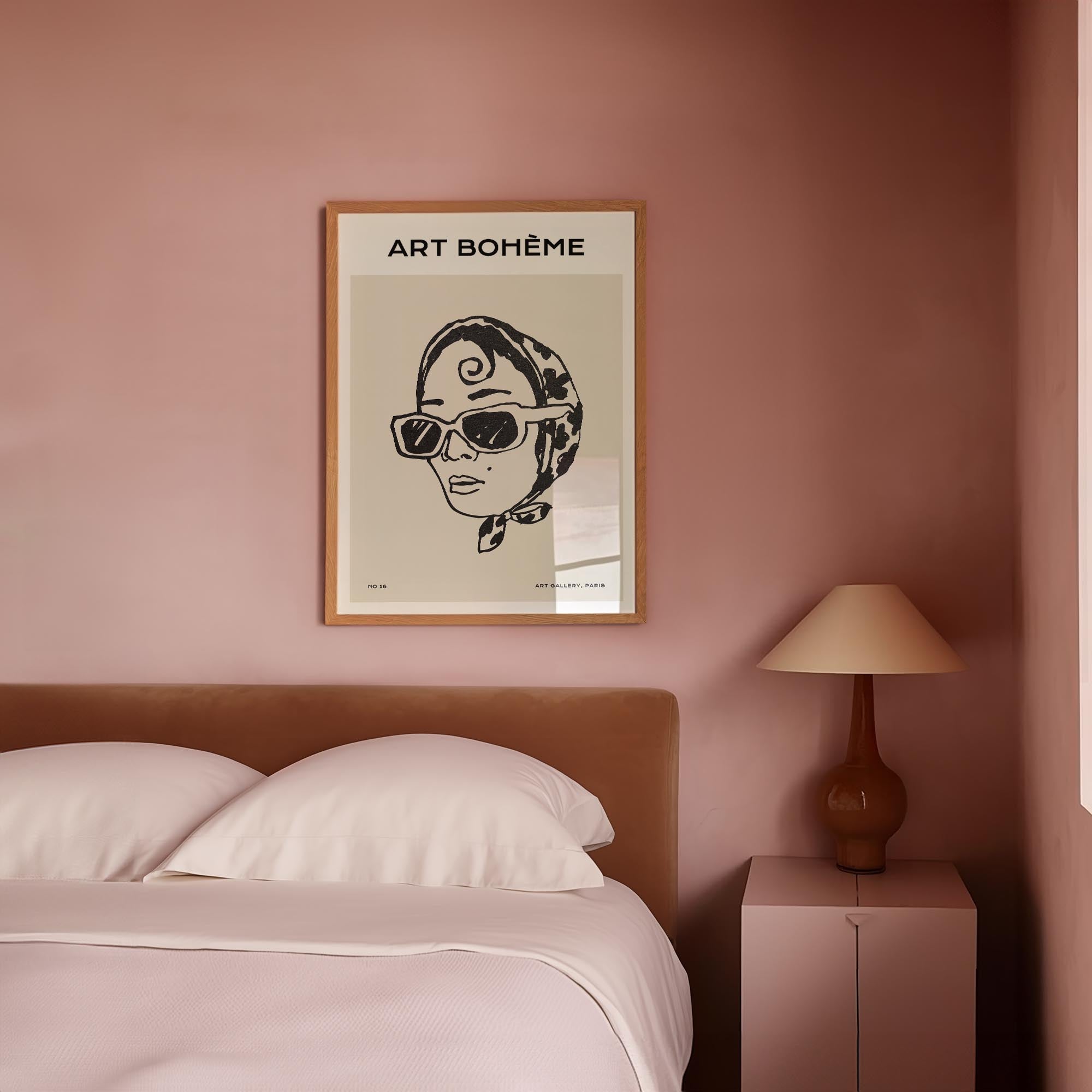 Parisian Boho Fashion Wall Art-Skudaboo