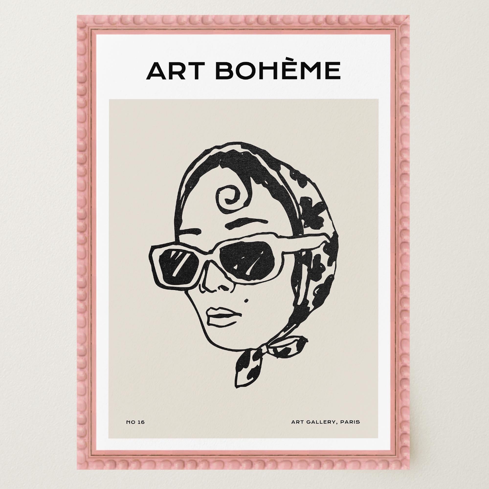 Parisian Boho Fashion Wall Art-Skudaboo