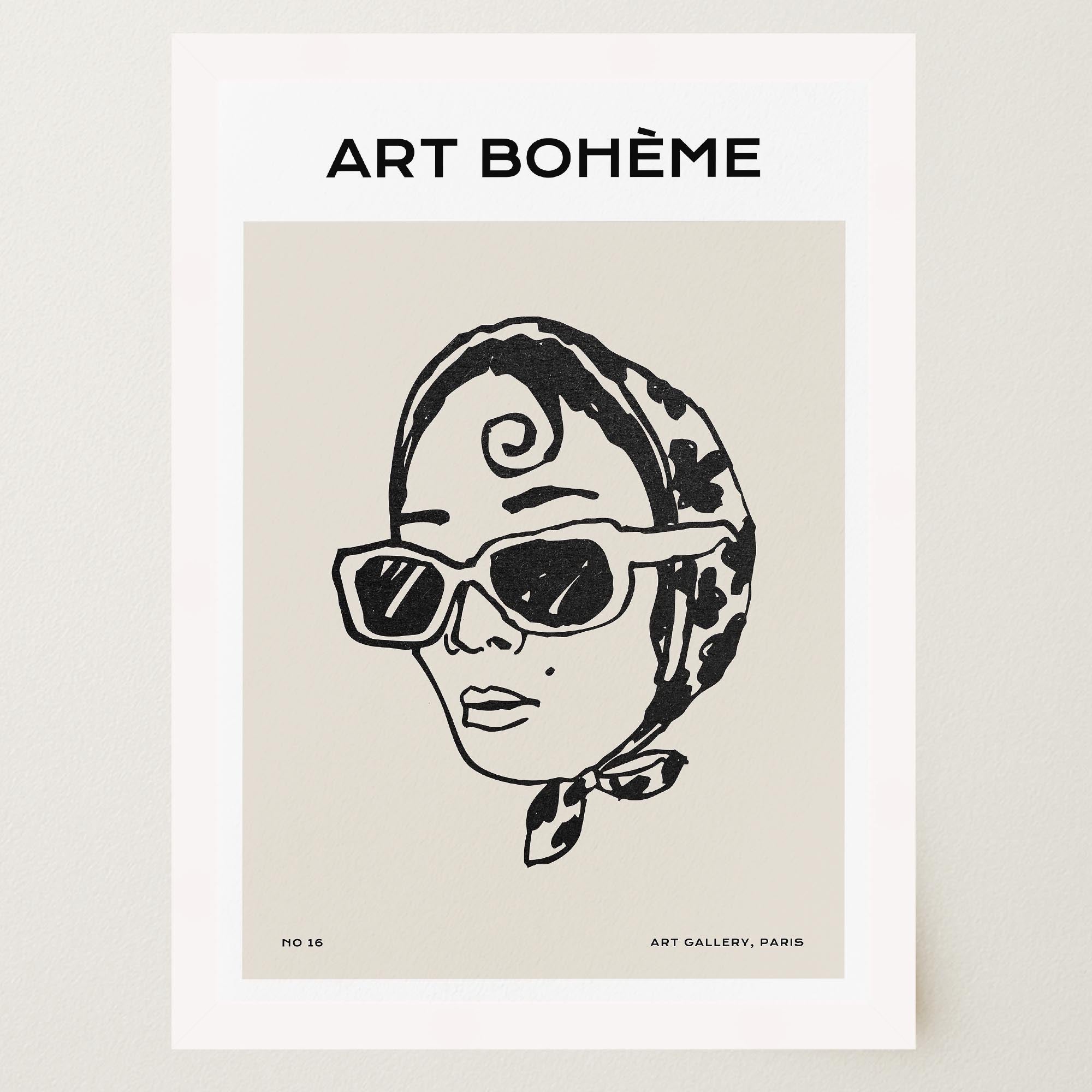 Parisian Boho Fashion Wall Art-Skudaboo