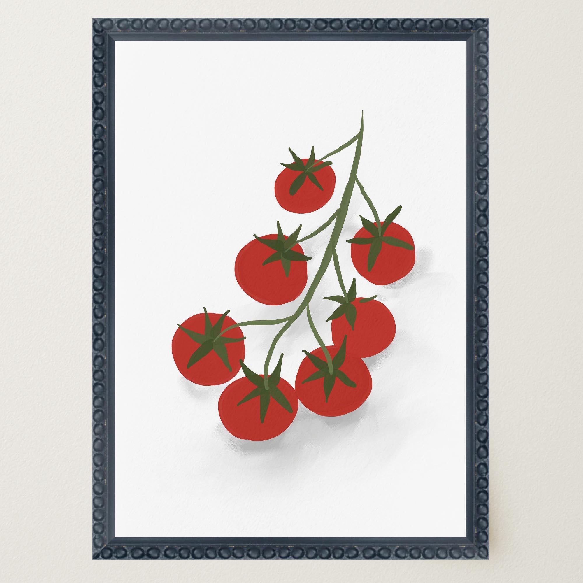 Tomatoes on the Vine Wall Art Print-Skudaboo