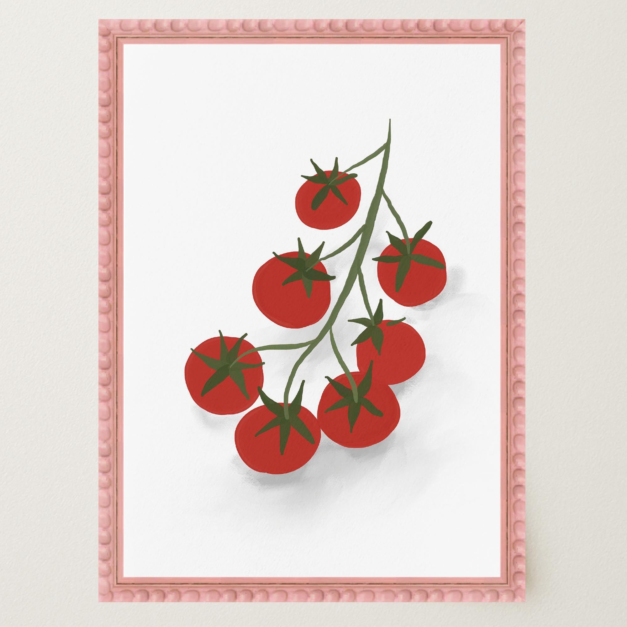 Tomatoes on the Vine Wall Art Print-Skudaboo