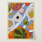 Colourful Breakfast Table Wall Art Print-Skudaboo