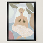 Woman with Avocados Wall Art Print-Skudaboo