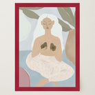Woman with Avocados Wall Art Print-Skudaboo
