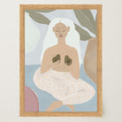 Woman with Avocados Wall Art Print-Skudaboo