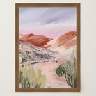 Sand Dunes Landscape Art Print-Skudaboo