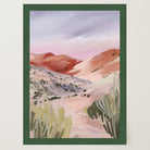 Sand Dunes Landscape Art Print-Skudaboo