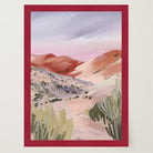 Sand Dunes Landscape Art Print-Skudaboo