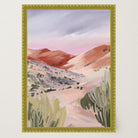 Sand Dunes Landscape Art Print-Skudaboo