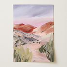 Sand Dunes Landscape Art Print-Skudaboo