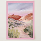 Sand Dunes Landscape Art Print-Skudaboo
