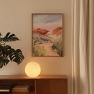 Sand Dunes Landscape Art Print-Skudaboo