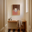 Floral Vase Still Life Wall Art Print-Skudaboo
