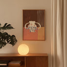 Floral Vase Still Life Wall Art Print-Skudaboo