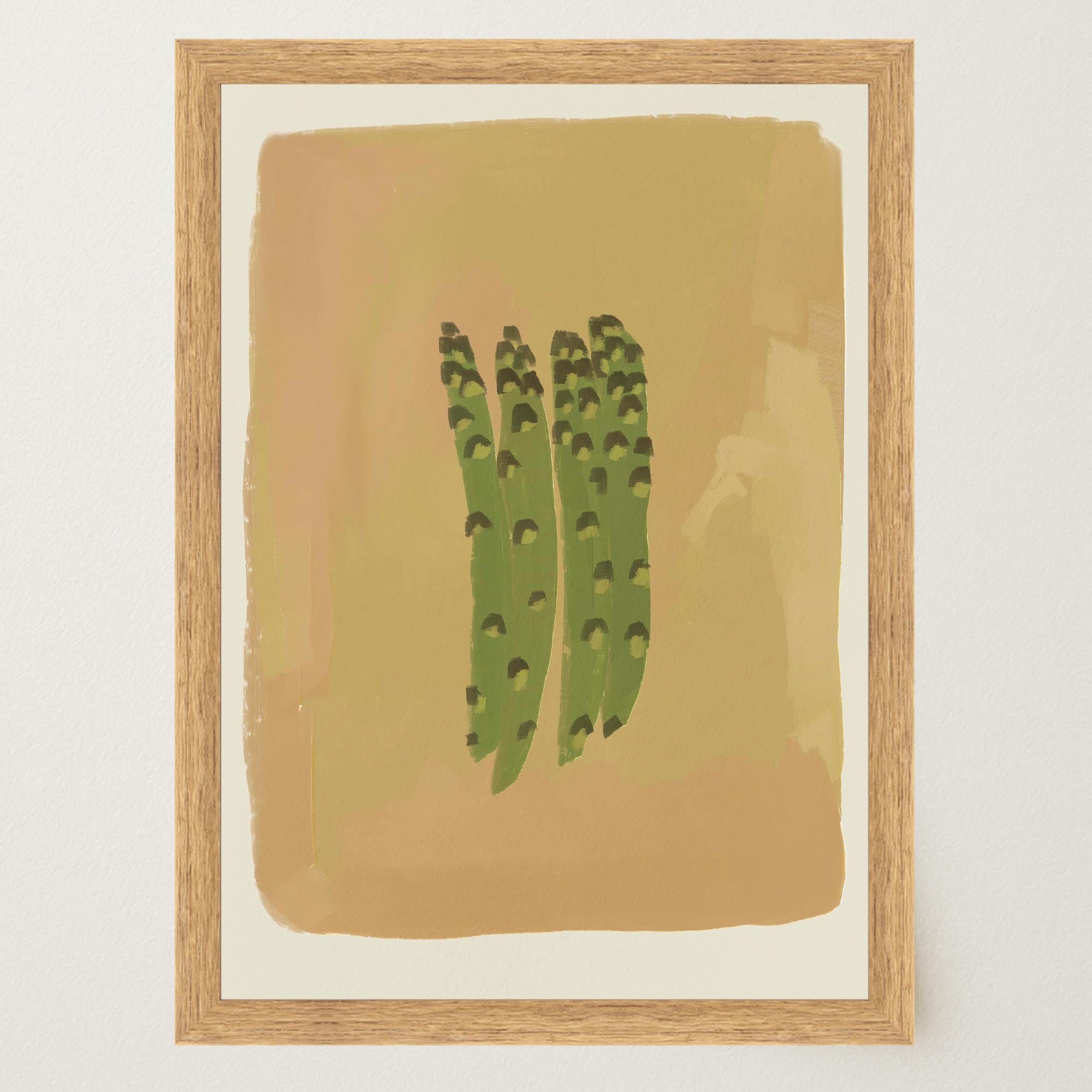 Asparagus Kitchen Wall Art Print-Skudaboo