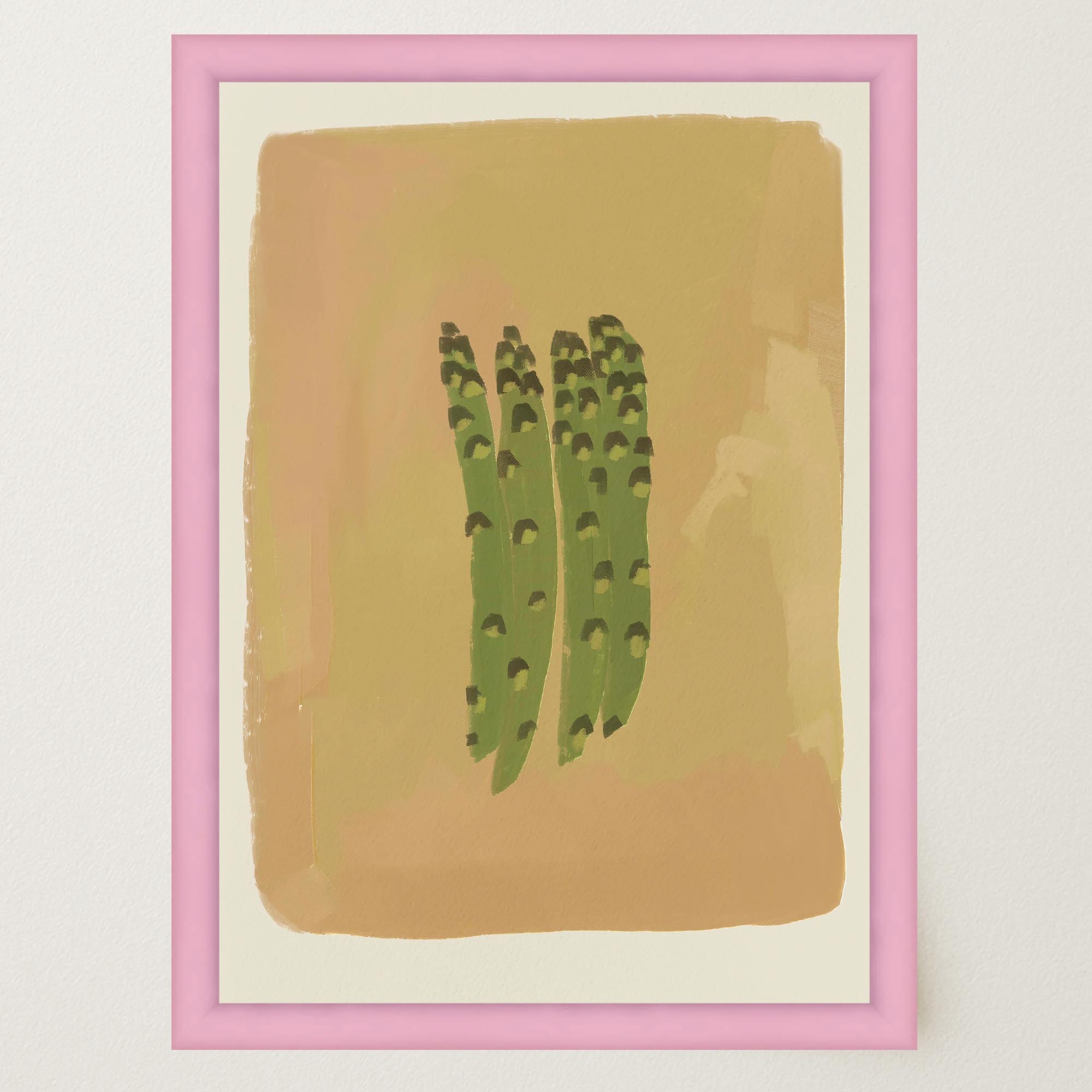 Asparagus Kitchen Wall Art Print-Skudaboo